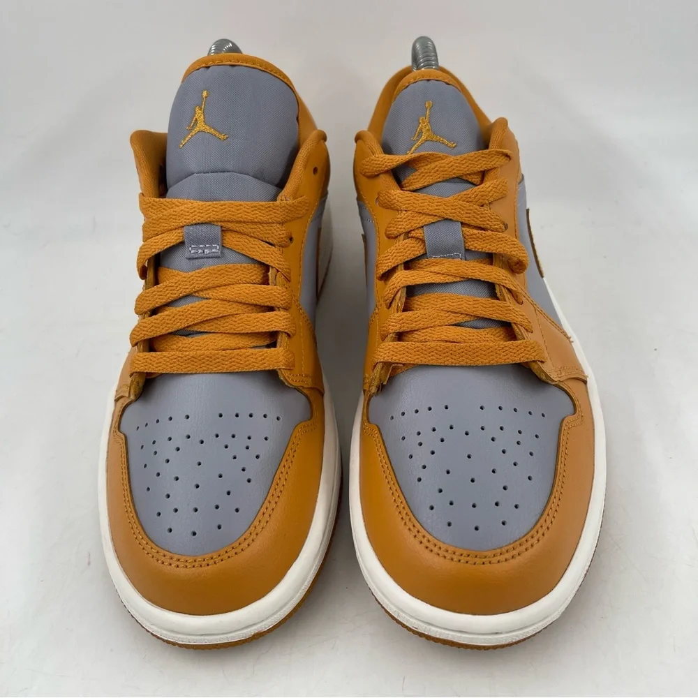 👞 Nike Air Jordan 1 Low - Size 8 - Cement Grey Chutney Sail Sneakers